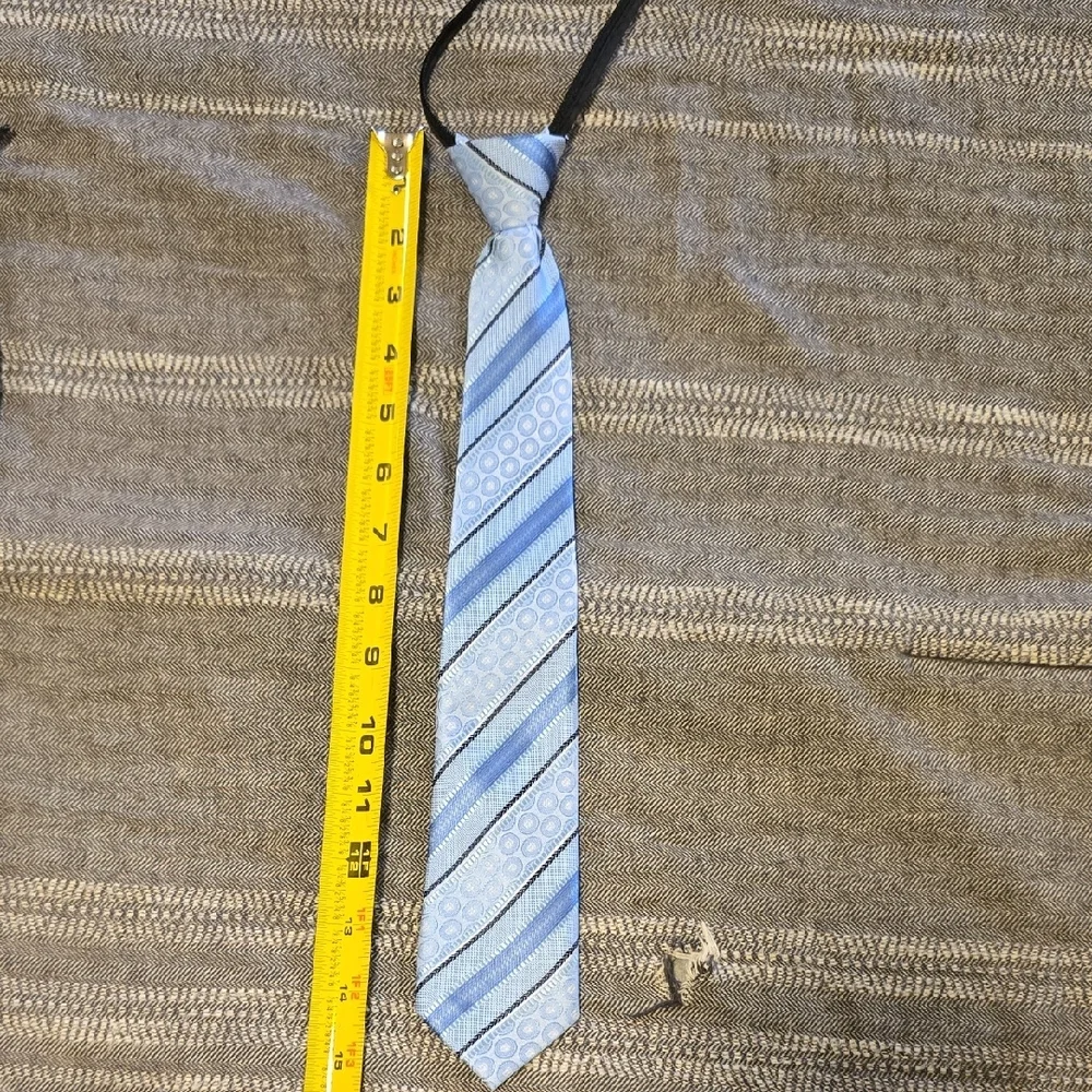 Kids Skinny Tie Set in Lavender, Gray, Light Blue, and Black/Red Plaid